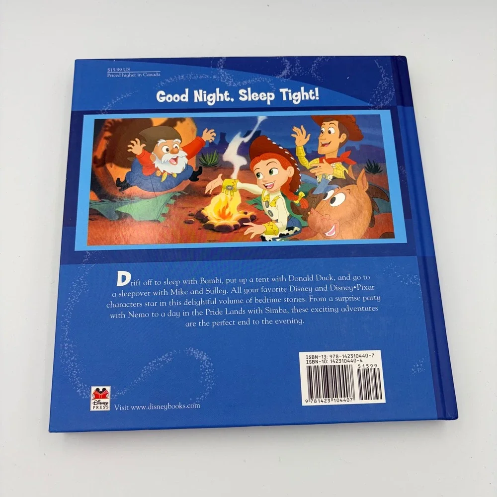 Disney Pixar Bedtime Favorites A Treasury of Tales Childrens Book‎